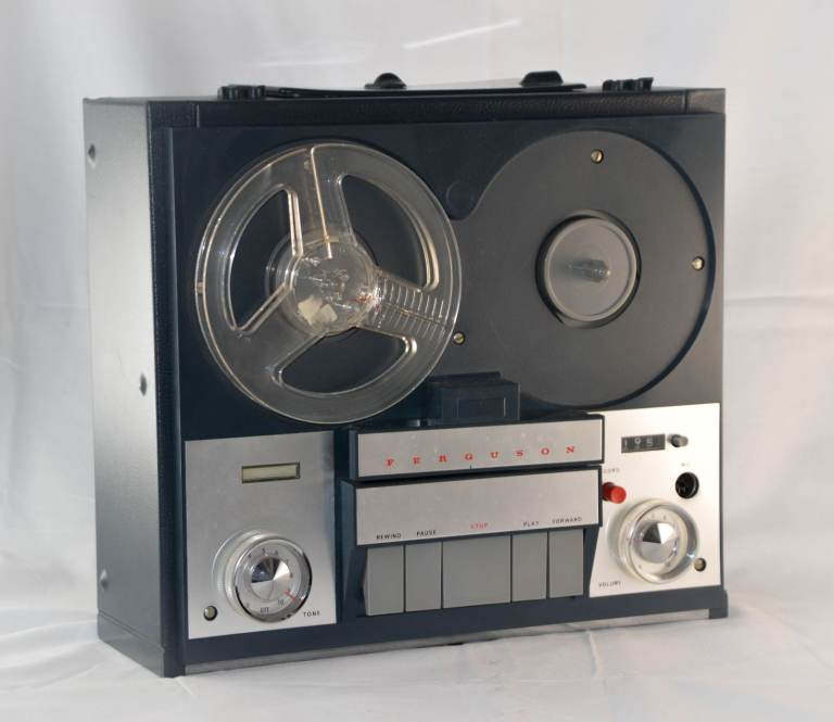 Ferguson Model 3224 1960s  Radio Tube Reel-to-Reel Tape Recorder Player