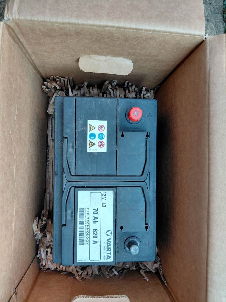 Honda OEM VARTA 70Ah 620A AGM Battery (USED) - COLLECTION ONLY