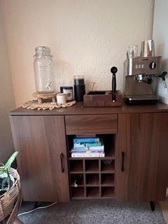 Kitchen Buffet Server Sideboard Wooden Storage Cupboard Cabinet Adjustable Shelf