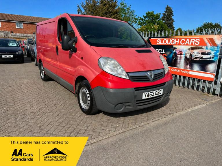 2014 Vauxhall Vivaro 2.0CDTI [115PS] Van 2.7t Euro 5 PANEL VAN Diesel Manual