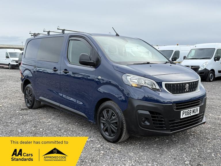 2018 Peugeot Expert 1400 2.0 BlueHDi 120 Crew Van PANEL VAN DIESEL Manual