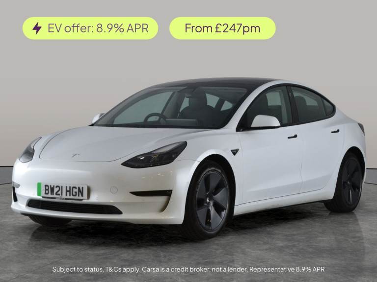 2021 Tesla Model 3 (Dual Motor) Long Range Saloon 4dr Electric Auto 4WDE (346 ps) - PARK ASSIS Sa...