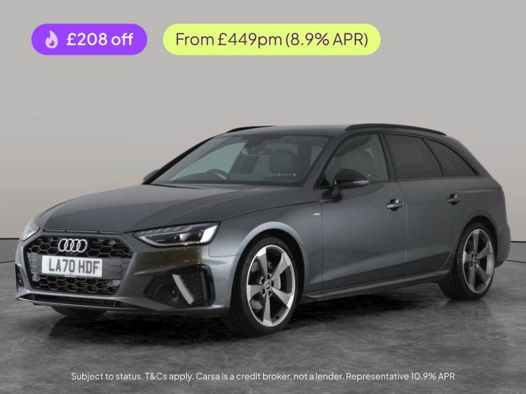 2021 Audi A4 Avant 2.0 TFSI 40 Black Edition Estate 5dr Petrol S Tronic Euro 6 (s/s) (204 ps)  Es...