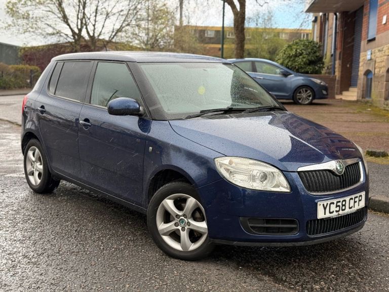 2008 Skoda Fabia 2 1.4 TDI 80 5dr Hatchback Blue - 88k Mileage - £35 Yearly Road Tax!