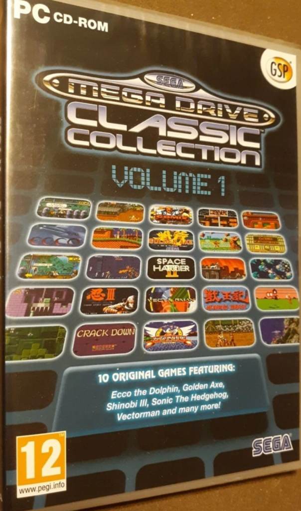 Sega Mega Drive Classic Collection Volume 1 PC CD-ROM windows  a2
