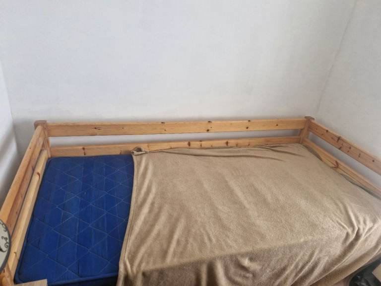 Wooden Single Bed Frame – Good Condition
