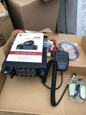 Radioddity QT80, 80W High Power Amateur Ham Radio, SSB/AM/FM/PA