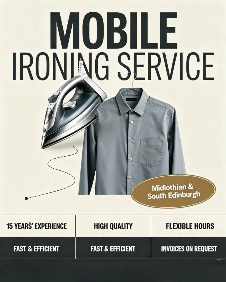 Mobile Ironing Service at your home 