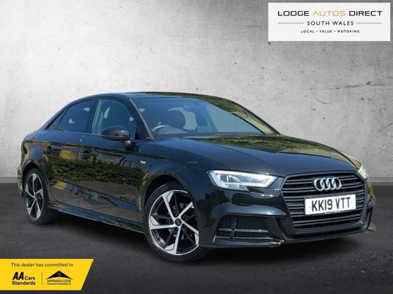 2019 Audi A3 1.0 TFSI 30 Black Edition Saloon 4dr Petrol Manual Euro 6 (s/s) (116 ps) Saloon Petr...