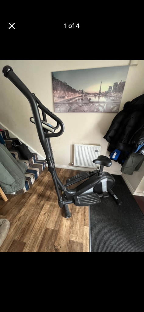 Electric cross trainer