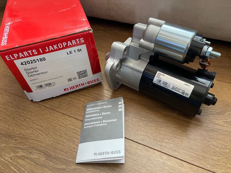 Starter Motor Herth+Buss 42025180 