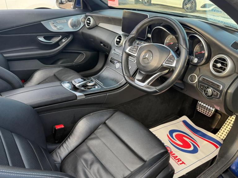  Mercedes-Benz C Class 2.1 C220d AMG Line (Premium Plus) Cabriolet G-Tronic+ Euro 6 (s/s) 2dr Die...