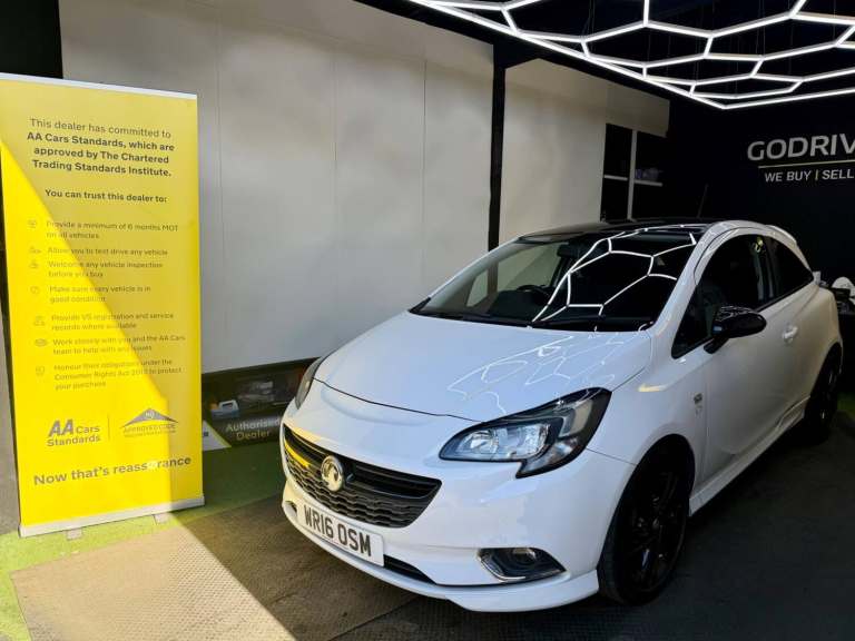 2016 Vauxhall Corsa 1.4i ecoFLEX Limited Edition Euro 6 3dr HATCHBACK Petrol Manual