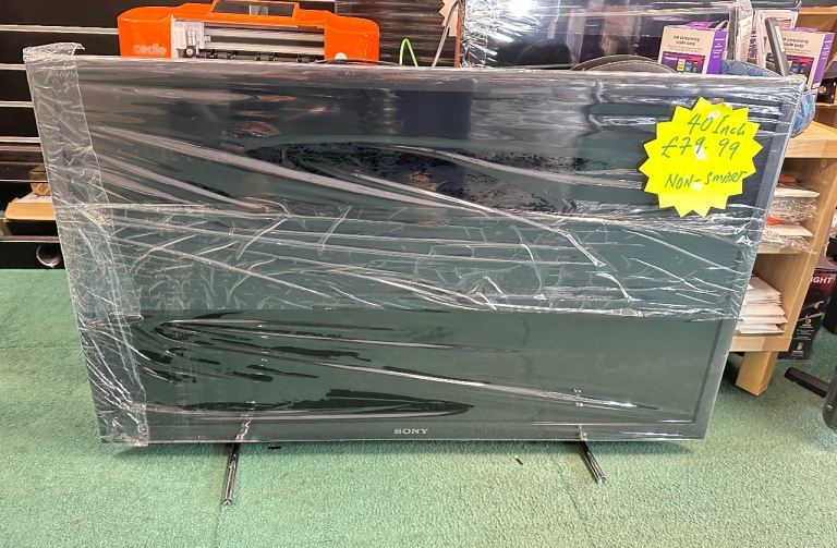 Sony BRAVIA 40" LED TV – Crystal Clear Picture – Perfect for Gaming/Sky/Virgin