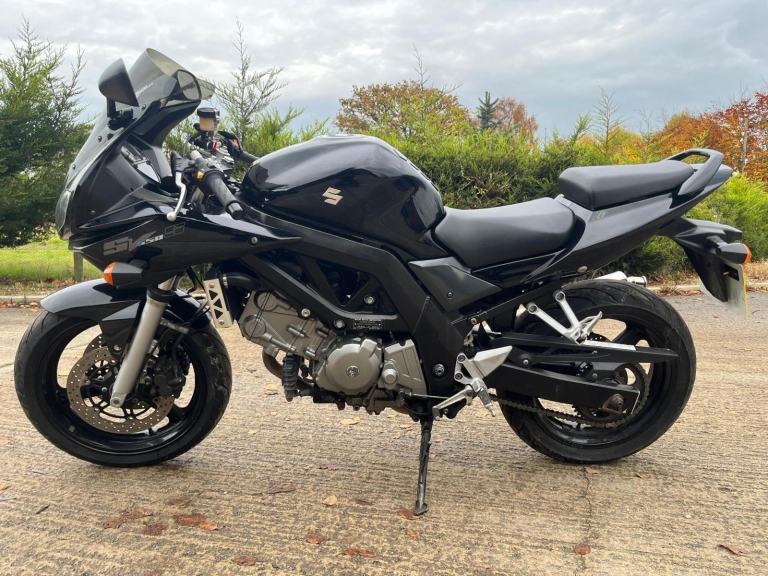 2008 58 SUZUKI SV650S K7 SV 650 21k MILES BLACK SPORTS TOURER CLEAN SV650