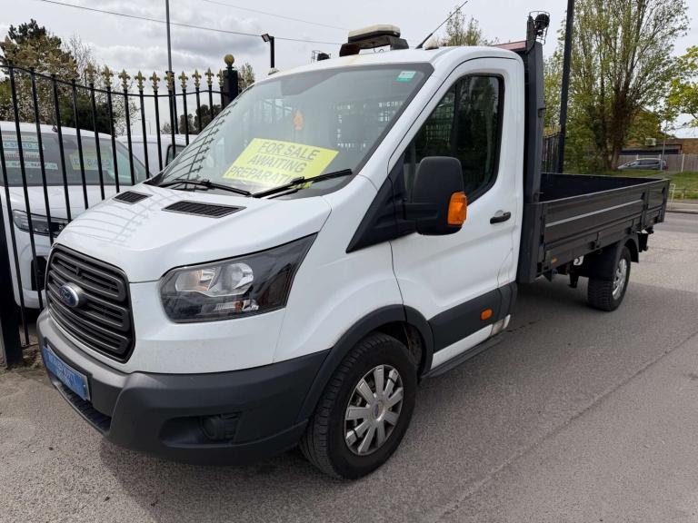 2019 Ford Transit 2.0 350 EcoBlue Leader Dropside 2dr Diesel Manual RWD L2 Euro 6 (s/s) (130  Dro...