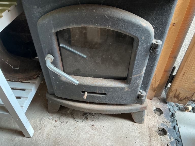 Electric cast iron fire