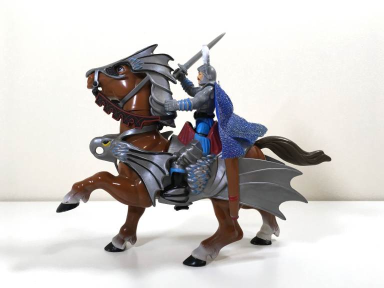 1983 D&D Dungeons & Dragons Vintage Action Figure Strongheart Destrier Bundle Complete LJN 80s AD&D
