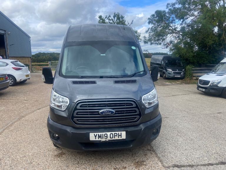 NEW WET BELT EURO 6.ULEZ OK.2019 NEW MOT. FORD TRANSIT LWB L3H3 IN GREY.A/C. CRUISE P/SENSOR