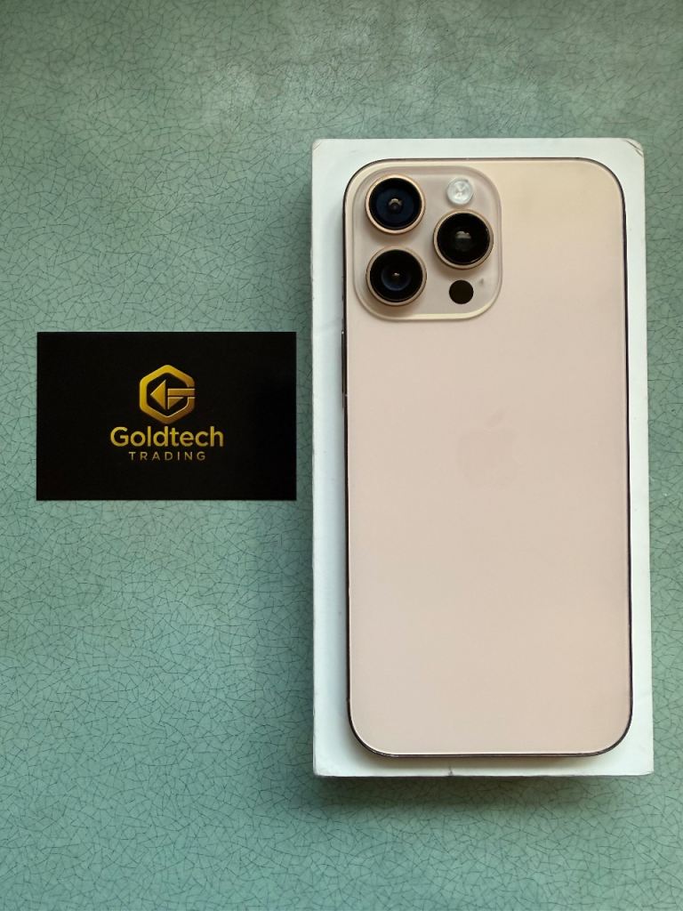 image for 📱IPhone 16 Pro Max – 100% Battery Health – Desert Titanium – Unlocked