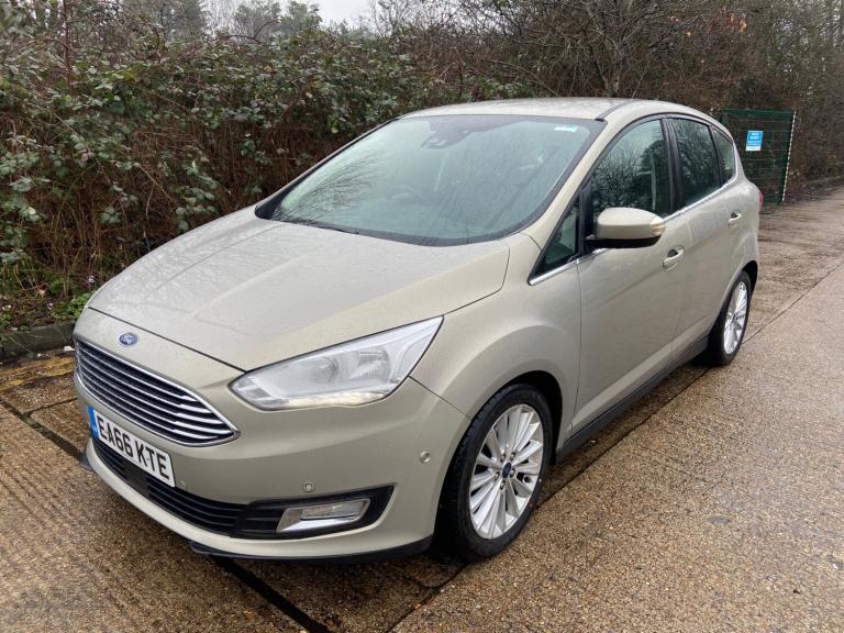 2016 Ford C-Max 1.5 TDCi Titanium 5dr Silver 39k Miles Years MOT Warranty £20 Road Tax MPV Diesel...