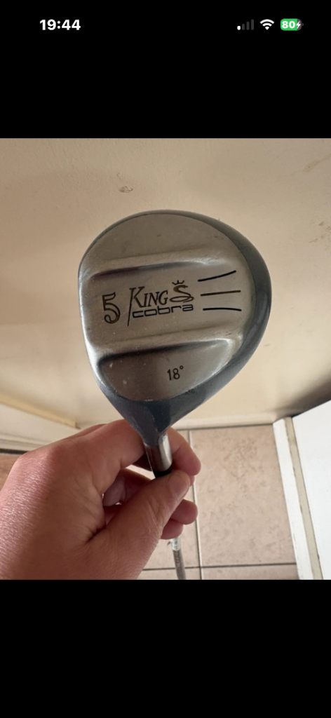 Left handed king Cobra 5 iron