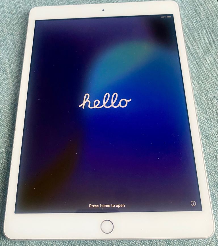 Apple iPad 7th Gen A2197 128GB Wi-Fi Silver + Pencil