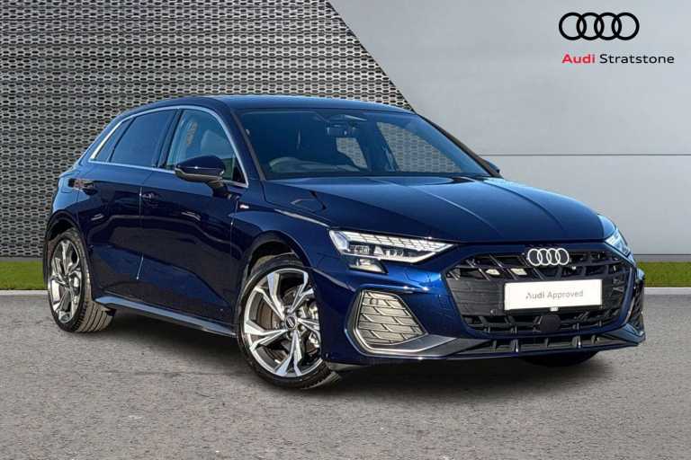 2025 Audi A3 1.5 TFSI 150 S Line 5dr S Tronic Hatchback Petrol Automatic