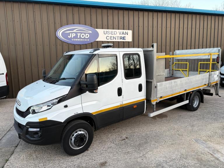 2019 Iveco Daily 3.0 Crew Cab Dropside 4750 WB With TailLift NA Diesel Manual