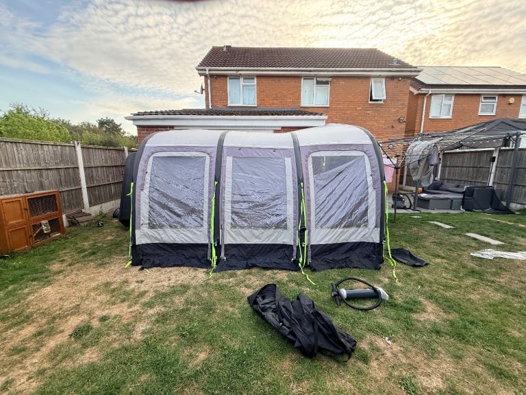 Kampa pro rally 390 air awning with Pump