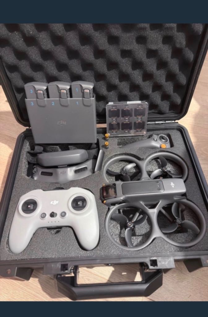 DJI Avata 2 FPV Drone Fly More Combo - Excellent Condition