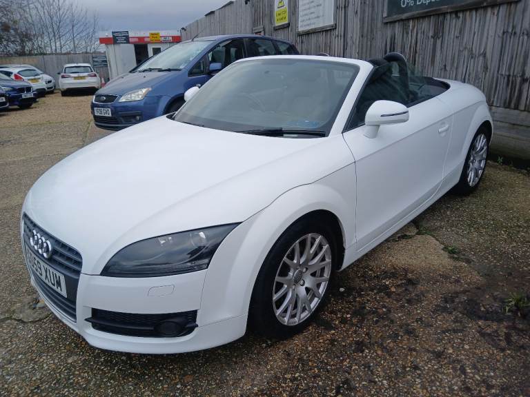 Audi TT Convertible White, New Mot, Service History 