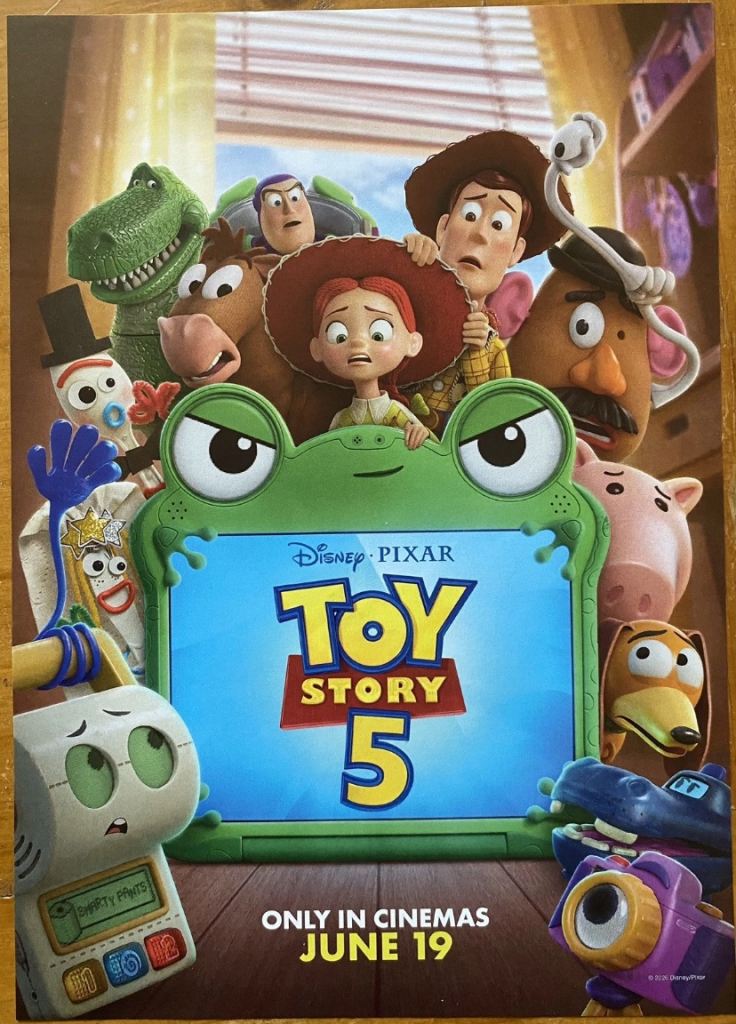 Toy Story 5 Movie 2026 Magazine Advert Poster Clippimg 9x7 inch 
