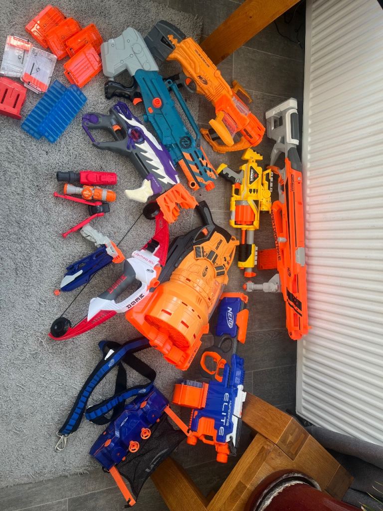 Nerf guns 