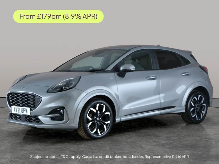 2021 Ford Puma 1.0 EcoBoost Hybrid mHEV 155 ST-Line X 5dr HATCHBACK PETROL Manual