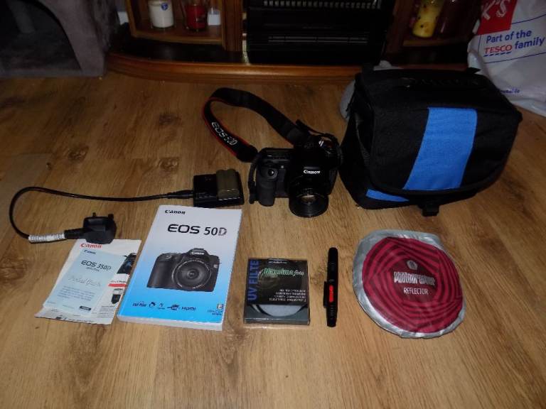 Dslr canon eos 50d full setup 