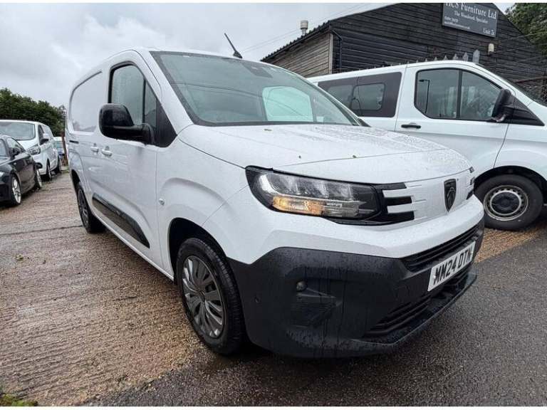 2024 Peugeot Partner BlueHDi 950 Asphalt Panel Van Diesel Manual
