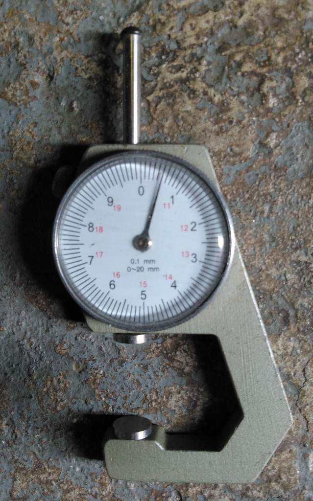 Thickness Gauge Dial Caliper – Good Condition