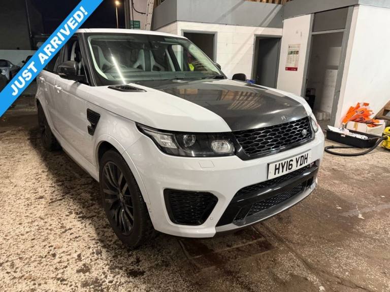 2016 Land Rover Range Rover Sport 5.0 V8 SVR SUV 5dr Petrol Auto 4WD Euro 6 (stop/start) (550 ps)...