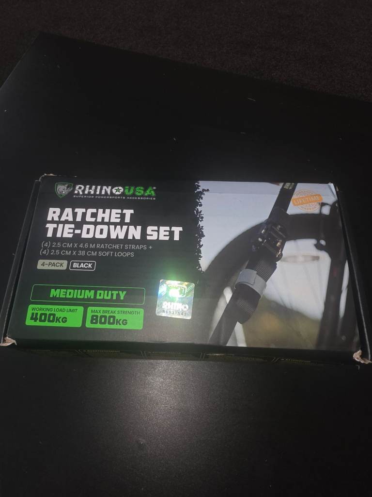 Rhino USA Ratchet Straps 