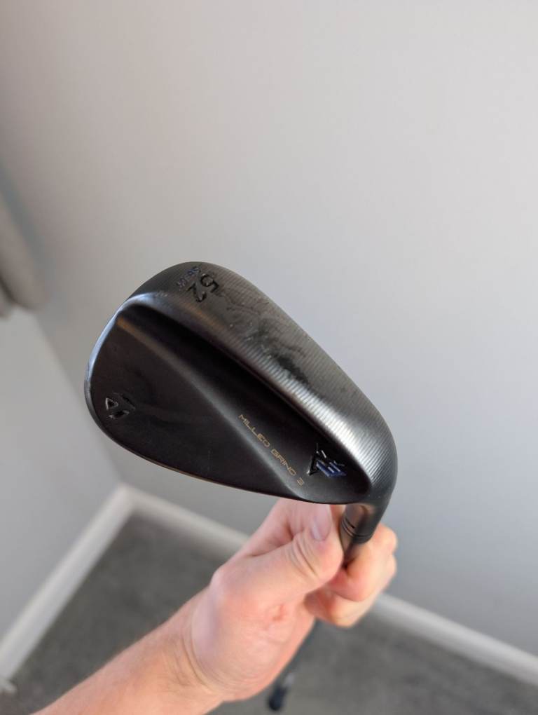 Taylormade MG3 52 Degree Gap/Approach Wedge Black Milled Grind 3 Great Condition