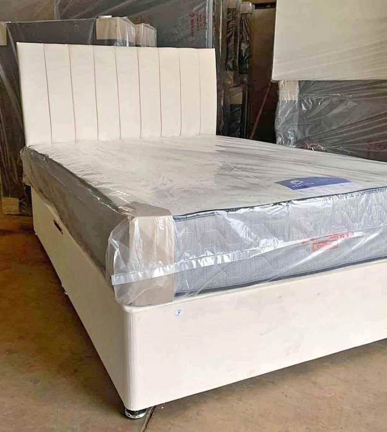 >>❤️Order Fast 🚛DIVAN Double Bed Base 4FT6 😘Luxury with Mattress & Storage Drawers 💥15% OFF