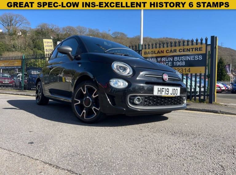 2019 Fiat 500 1.2 S Hatchback 3dr Petrol Manual Euro 6 (s/s) (69 bhp) Hatchback Petrol Manual