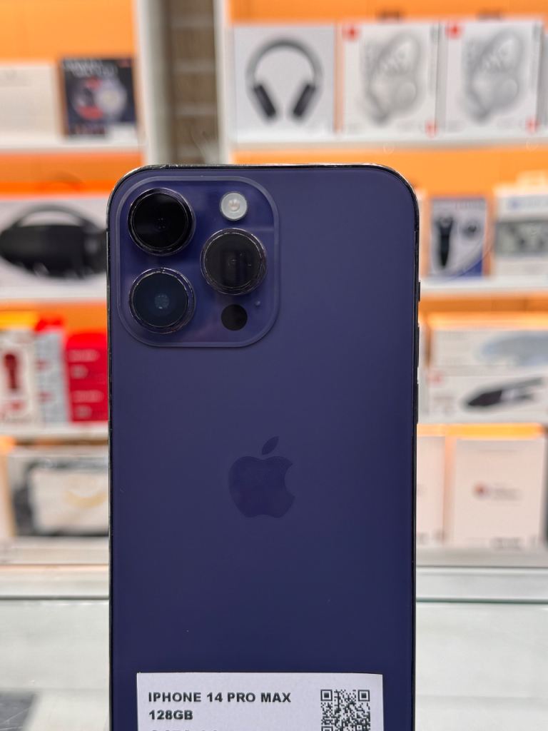 iPhone 14 Pro Max 128GB Deep Purple With Warranty 