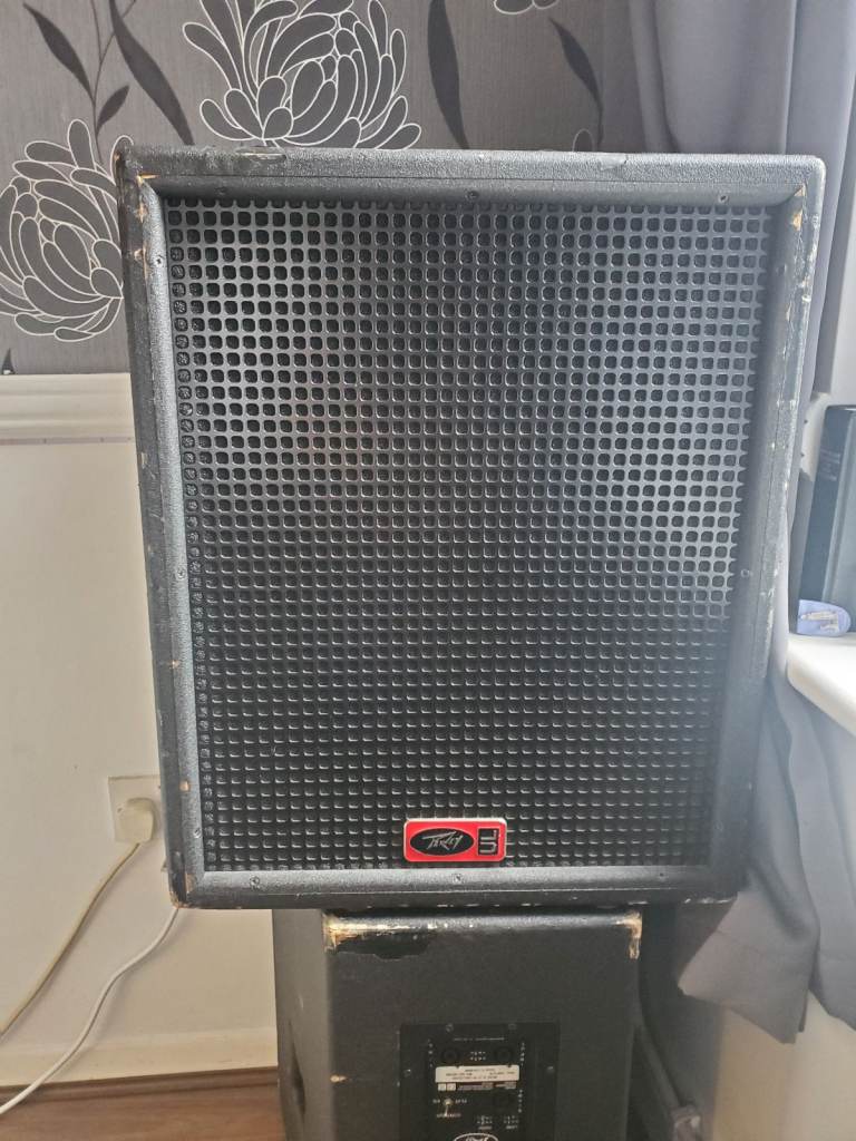 peavey 12" passive 1000watt each 