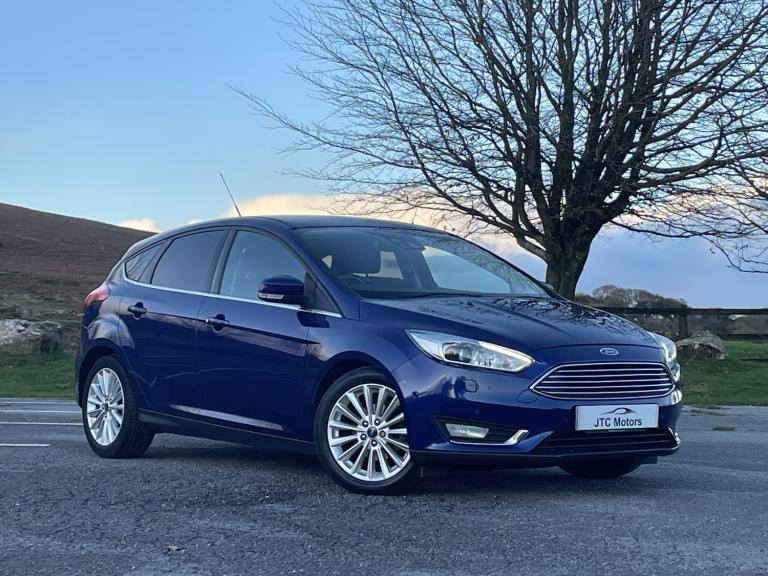 FORD FOCUS 1.5 TDCi 120 Titanium X 5dr Man, diesel, blue + Â