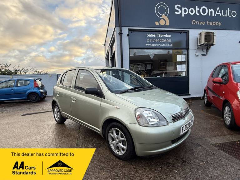 2002 Toyota Yaris 1.3 16v VVTi CDX 5dr Auto HATCHBACK PETROL Automatic