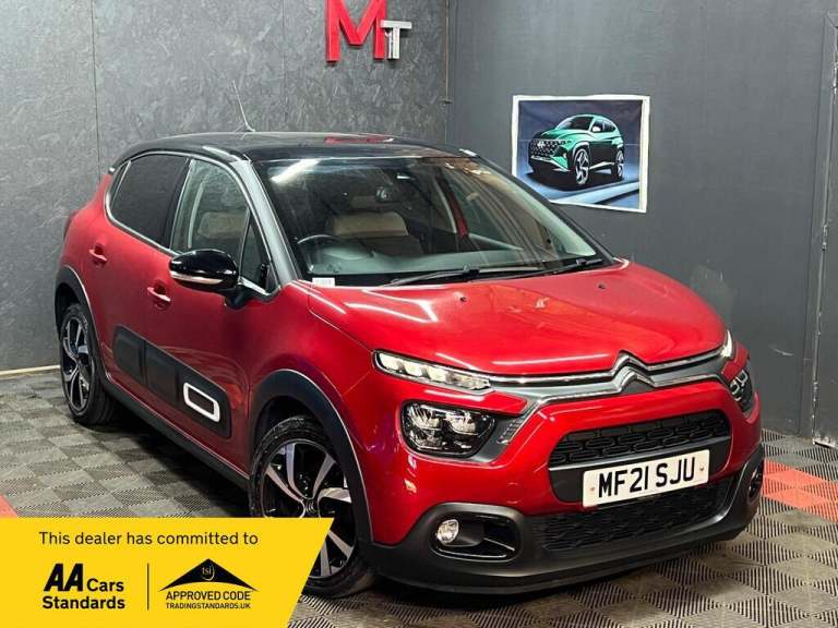 2021 Citroen C3 1.2 PureTech Shine Plus Euro 6 (s/s) 5dr HATCHBACK Petrol Manual