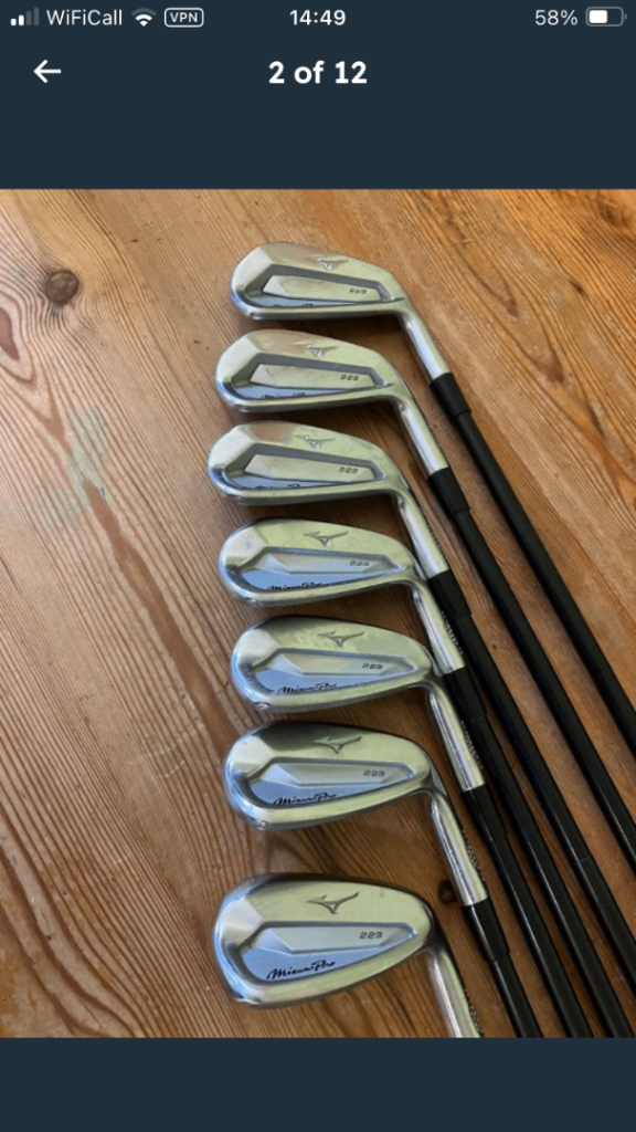 Callaway/cobra/ mizuno irons 