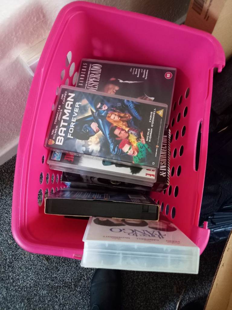 VHS tapes